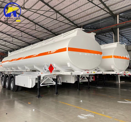 40000L 燃料油タンク 三軸半トレーラー 放出バレー 4 &quot; APIアダプタバルブ