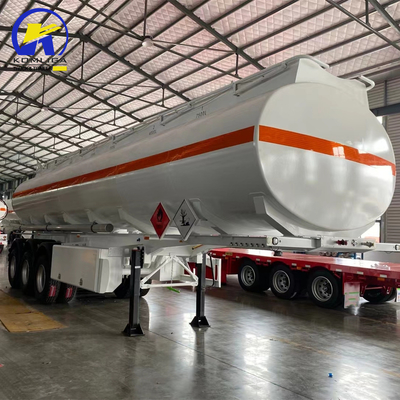 40000L 燃料油タンク 三軸半トレーラー 放出バレー 4 &quot; APIアダプタバルブ
