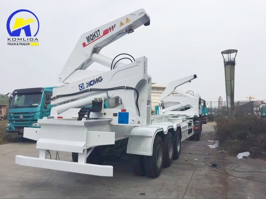 20 FT 40 FT フラットベッドサイドローダー コンテナ サイドリフター 1820mm トレーラー