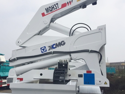 37トンのホイールベース 7000-8000mm 30-100tの負荷容量を持つサイドリフターセミトレーラー
