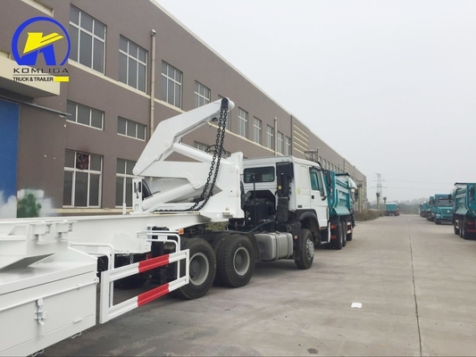 37トンのホイールベース 7000-8000mm 30-100tの負荷容量を持つサイドリフターセミトレーラー