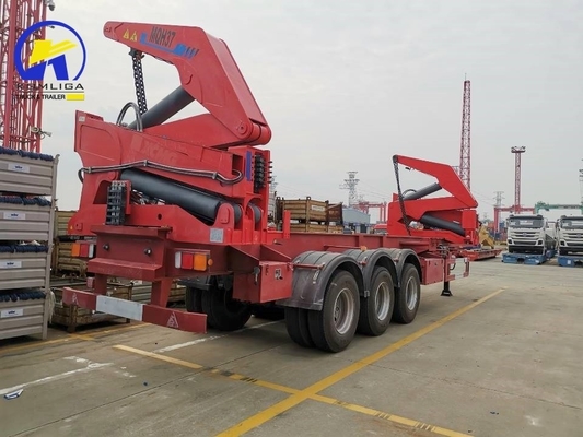 自転載用 20FT 40FT サイドコンテナ 載荷機 12 ユニット タイヤ番号 半トレーラー
