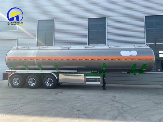 36000L/42000L/43000L 油/燃料輸送用 氣動式ハンドレールタンク/タンカー半トレーラー