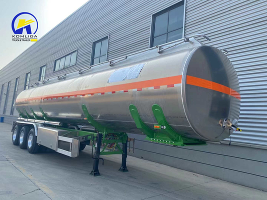 36000L/42000L/43000L 油/燃料輸送用 氣動式ハンドレールタンク/タンカー半トレーラー
