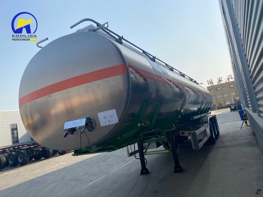 36000L/42000L/43000L 油/燃料輸送用 氣動式ハンドレールタンク/タンカー半トレーラー