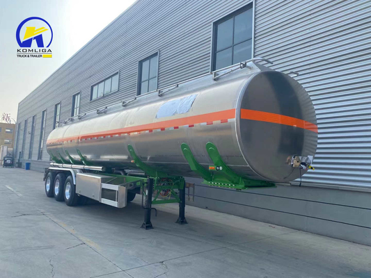 36000L/42000L/43000L 油/燃料輸送用 氣動式ハンドレールタンク/タンカー半トレーラー