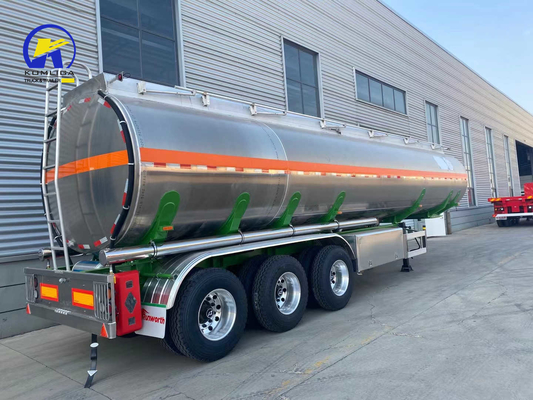 36000L/42000L/43000L 油/燃料輸送用 氣動式ハンドレールタンク/タンカー半トレーラー