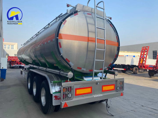 36000L/42000L/43000L 油/燃料輸送用 氣動式ハンドレールタンク/タンカー半トレーラー