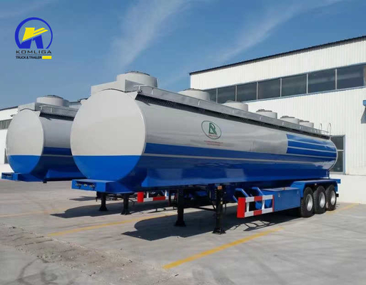 3 軸 40000L 燃料オイル ガソリン 原油 燃料タンク 半トレーラー 高容量
