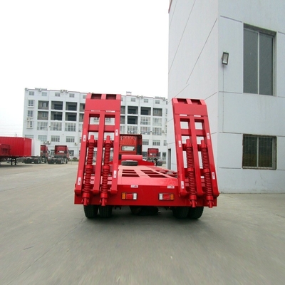 マルチアクセル 50tons 60tons ローベッド 半低ボーイ トレーラー Jost 2.0 または 3.5 インチキングピン