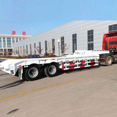 マルチアクセル 50tons 60tons ローベッド 半低ボーイ トレーラー Jost 2.0 または 3.5 インチキングピン