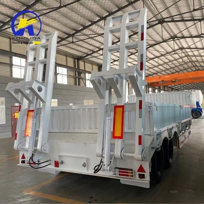 メカニカルサスペンション 3軸 40FT トランスポーター トラクター 低床コンテナ 半トレーラー
