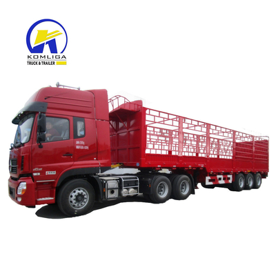 30~100t 負荷容量 長距離貨物輸送用平床貨物トレーラー