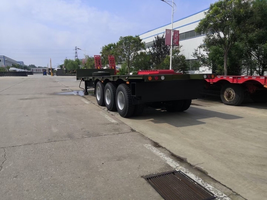 シノトラック 3 アクセル フワ 13t 60 トン低床タイラー Q345b 炭素鋼 メインビーム