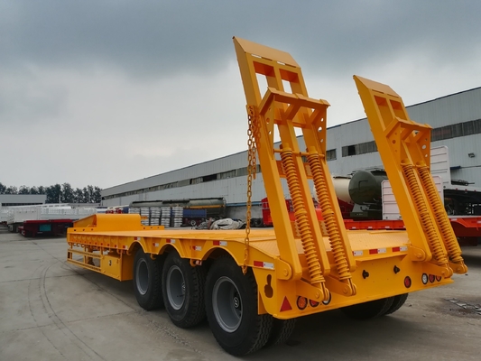 重荷輸送用7000~8000mmの車輪ベースECE認証の多軸低床トレーラー