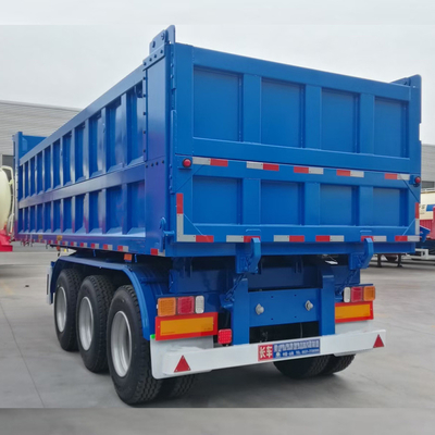 60t 70t 後部用車用ダンプボックストレーラー 3軸 4軸 汎用用途