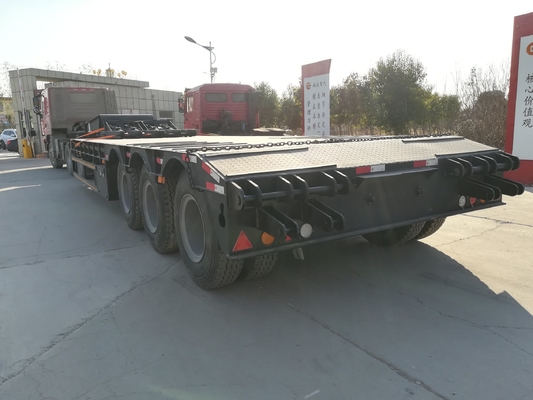 グースネック重用3軸 50tons 60tons コンテナ トラクター 低床トレーラー 材料