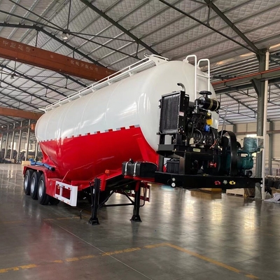 3軸重用 45cbm 60ton V形使用された卸売セメントトレーラー