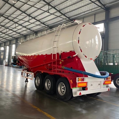 3軸重用 45cbm 60ton V形使用された卸売セメントトレーラー