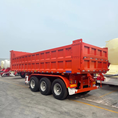自動ダンピング 35トン 水力ダンピング 40FT コンテナ タンパー トレーラー コンテナ 転送