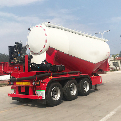Wabco Re6 リレーバルブとフワ軸付きの機械式懸垂式散装セメントタンクトレーラー