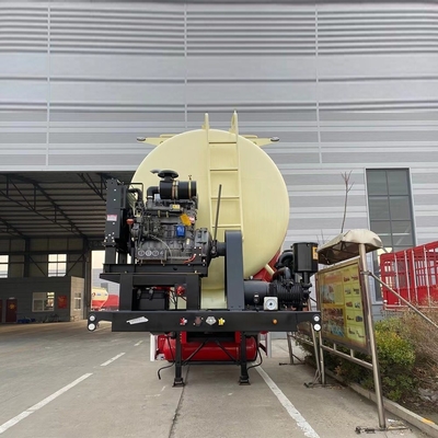 11000*2500*3900mm スチール・セメント・パウダー・タンカー 卸貨輸送用 トレーラー