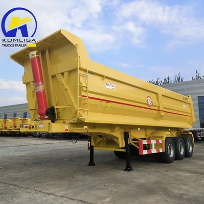 70t Sinotruk HOWO 重荷ダンプトレーラー 鉄体とJost C200t着陸車